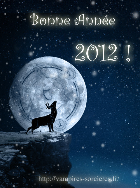 Vampires & Sorcières vous souhaite une bonne année 2012 !