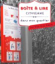 Boîte à lire citoyenne