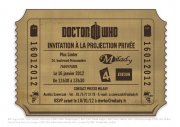 Projection Dr Who au Max Linder avec Milady !