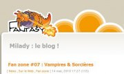 Vampires &amp; Sorcières est à l'honneur sur le blog deMilady