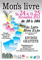 Salon littéraire de Mons - 24/25 novembre 2012