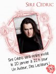 Un Auteur, Des Lecteurs : Sire Cédric