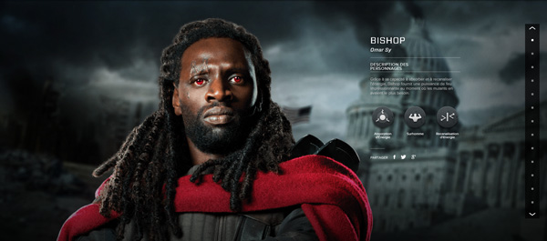 Omar Sy est Bishop