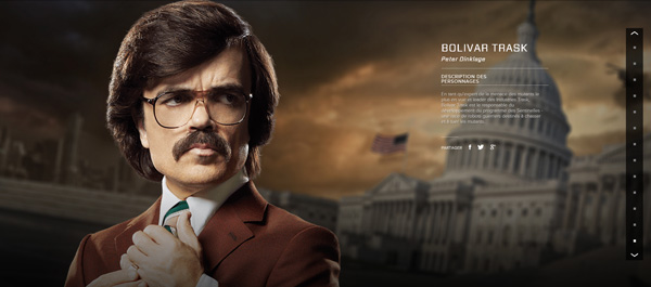 Peter Dinklage est Bolivar Trask