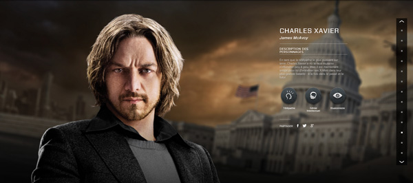 James McAvoy est Charles Xavier