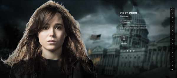 Ellen Page est Kitty Pride
