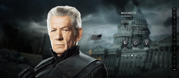 Ian McKellen est Magneto