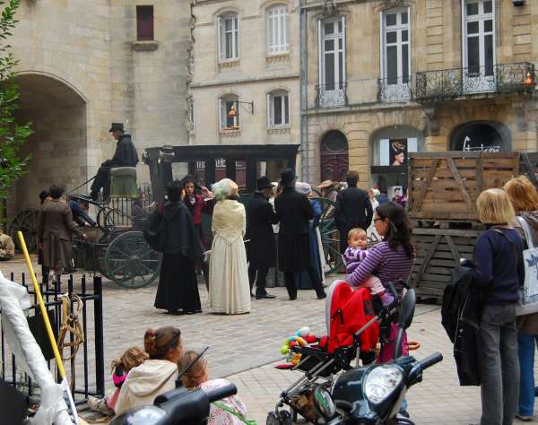 Tournage de Hansel & Gretel à Bordeaux