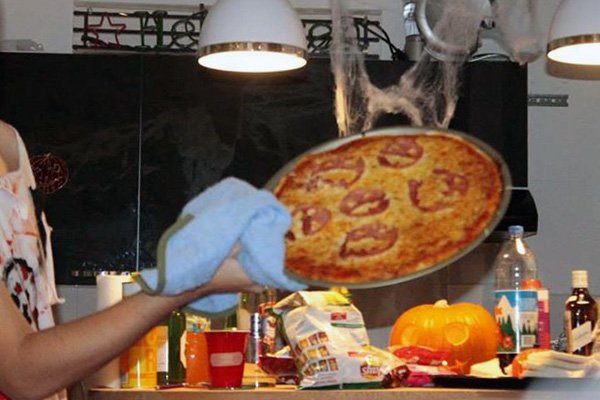 La pizzalloween d'Alisson